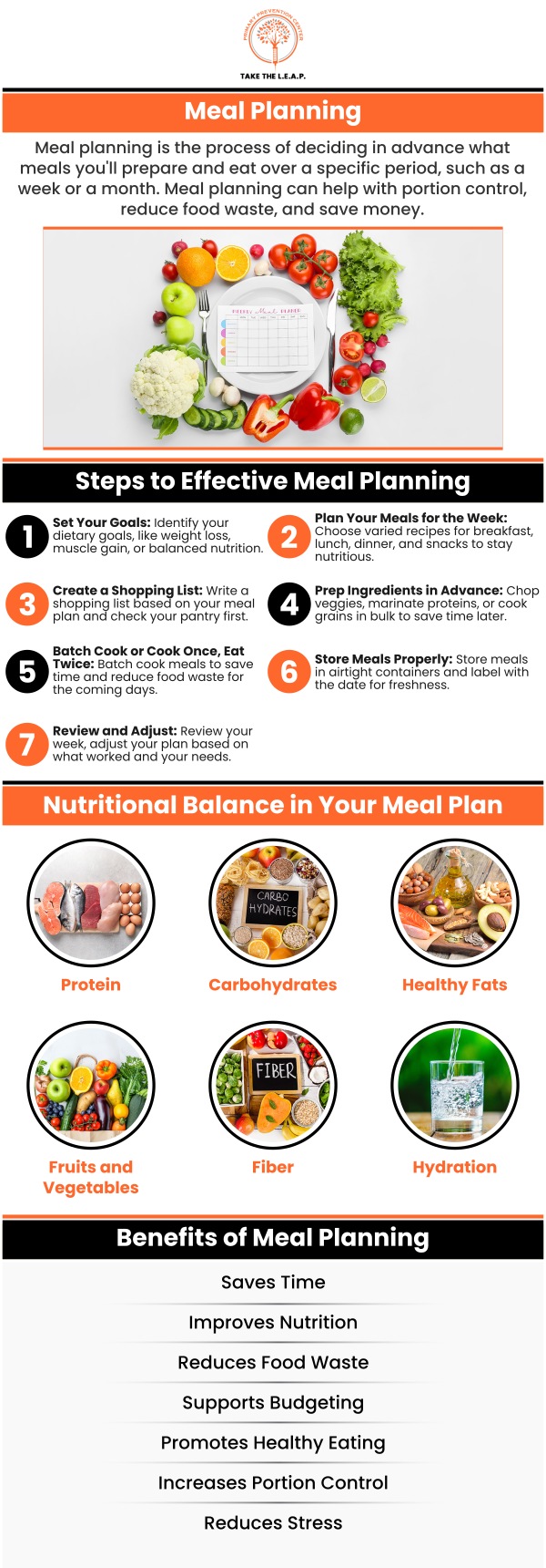 At Primary Prevention Center, our team provides personalized meal planning services to help you maintain a healthy lifestyle. Whether you need help managing a medical condition or just want to improve your diet, we’re here to guide you every step of the way. With a tailored meal plan, we make it easier to reach your health goals. Contact us today to schedule your consultation. Our clinic is located at 638 Newtown Yardley Road, Suite 2G/H, Newtown, PA 18940.